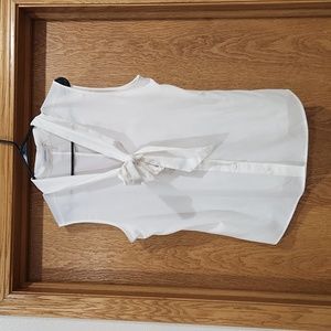 Womens white dress top